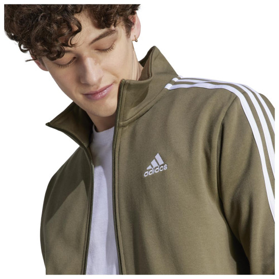 Adidas Ανδρικές φόρμες σετ Basic 3-Stripes Fleece Track Suit Adidas Ανδρικές φόρμες σετ Basic 3-Stripes Fleece Track Suit